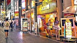 深夜散歩 2時間46分 雨の新宿 / 2 hr 46 min - Late Night walk in Rainy Shinjuku, Tokyo, Japan ( June 23, 2024 )