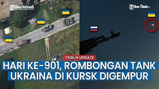 HARI KE-901 KONFLIK Rusia vs Ukraina, Drone Rusia Teror Posisi Militer Ukraina di Tepi Kanan Dnieper