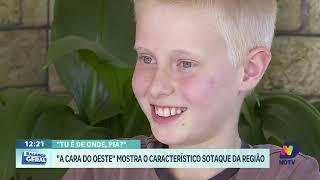 A Cara do Oeste: Sotaque do Oeste Catarinense Viraliza com Jovem de Palmitos