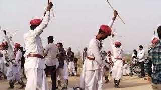 साडन द्वारा गैर नृत्य श्री कूट कूट बाबा समाधि स्थान नोसरा