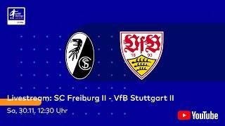 LIVE SC Freiburg II - VfB Stuttgart II | EnBW-Oberliga B-Junioren