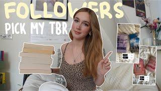 followers choose my august reads ️ | my august tbr