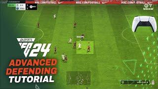 FC 24 ADVANCED DEFENDING TUTORIAL!! THIS IS THE NEW META YOU NEED TO LEARN!!