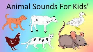 6 Animal sounds For Children  English, Class 1, Unit 5, Lesson 1, Activity B, Page 86