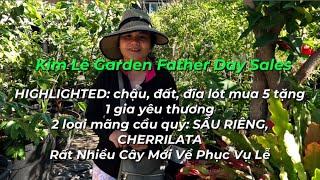 Kim Lê Garden Nursery Special Sale Fathers  Day Nhiều Loại Mãng Cầu Quý Hiếm Đất Chậu 5 Tặng 1