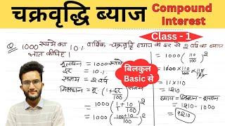 चक्रवृद्धि ब्याज Compound Interest || chakravridhi byaj kaise nikale || CI Nikale Ki Trick