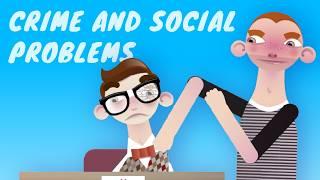 Crime and Social Problems: English Learning Animated Videos for Schools