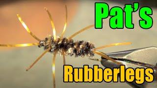 Pat's Rubberlegs Stonefly Nymph - Best Runoff & High Water Stonefly - Fly Tying Instructions