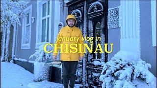 chisinau vlog | snow in moldova, classical music and fancy restaurants