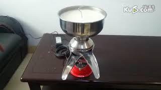 electric milk separator machine