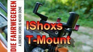  ISHOXS T-MOUNT ....Smartphone-Halterung im Offroadtest  inkl. unboxing ...... Die Fahrwegenen