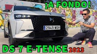 ¡A FONDO! DS 7 E-TENSE 2023 híbrido enchufable PHEV ANÁLISIS COMPLETO, ACELERACIÓN 0-100 km/h MOTORK