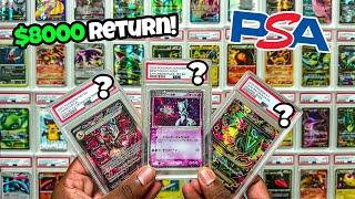 You Won't Believe What's Inside My $8000 Pokemon PSA Graded Return!