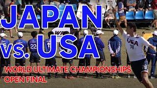 USA vs. Japan | 2024 World Ultimate Championships Open Final