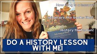 DO A BEAUTIFUL FEET BOOKS HISTORY LESSON WITH ME! | Early American History Curriculum