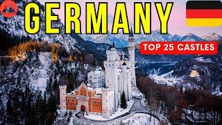 Top 25 Castles in Germany and Palaces You Must see  | Germany Travel Video