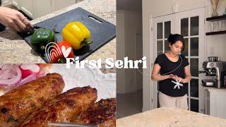 First Sehri | Meal Prep | Turkish Kebabs | Tabiyat Kharab Hogayi | Ramadan in Canada | Urdu Vlog