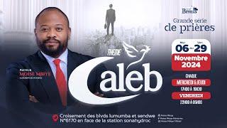 CALEB (P-09) / VENDREDI 22.11.2024 / GRANDE SERIE DE PRIERES AVEC LE PASTEUR MOISE MBIYE