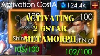 Double metamorph capsule | Activating 2 6star metamorph | Legacy of Discord