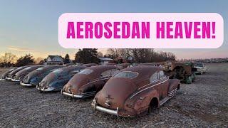 Out of the Woods: Nebraska Chevrolet collection tour! 1940s, 1950s, + 1960s car & truck walk around!