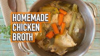 How to make homemade chicken broth, rich in collagen, step by step