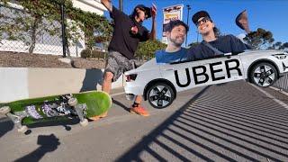 UBER Took Us Skateboarding