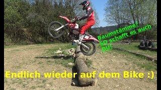 ENDURO Hindernis BAUMSTÄMME | TUTORIAL für verschiedene FAHRLEVEL