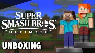 Steve and Alex amiibo Unboxing - Super Smash Bros. Ultimate