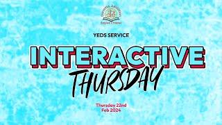 YEDS INTERACTIVE THURSDAY || 22-02-2024