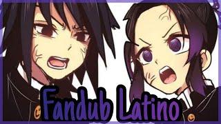 La discusión de Tomioka y Shinobu | Cómic Dub Latino - Kimetsu no Yaiba