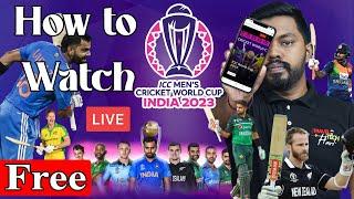 How to Watch Cricket World Cup 2024 Online Without Any App Tamil @TravelTechHari 