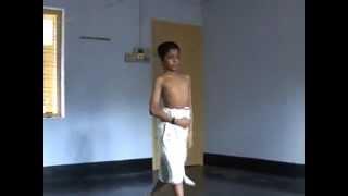 Practice for Kutiyattam Sanskrit drama -- Kerala