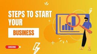 Steps to Start your Business | Business Requirments | Start Own Business