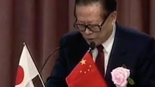 江泽民长者大秀日语