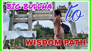 BIG BUDDHA TO WISDOM PATH HIKE ||BIG BUDDHA|| WISDOM PATH||HOW TO GET THERE