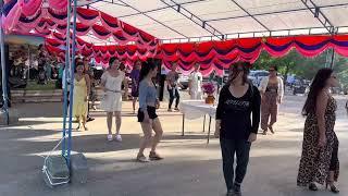 Khmer American dancing at the Temple in Minnesota June 25, 2022