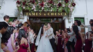 James & Chesca - Wedding at Our Lady of Ephesus, Bella Rosa Gardens | Same Day Edit