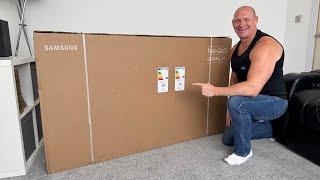 2025 Samsung QN90F Neo QLED Unboxing & Demo!