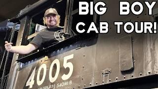 BIG BOY CAB TOUR! Firebox and all. Union Pacific 4005 at the Forney Museum