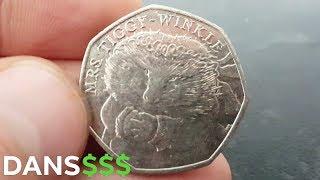 2016 Mrs Tiggy-Winkle 50 Pence Coin WORTH?