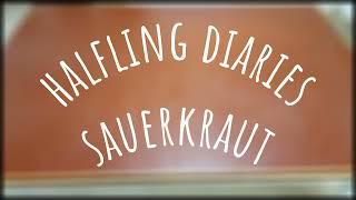 Making Sauerkraut/Fermenting Cabbage | Halfling Diaries