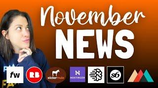 November Print on Demand NEWS - Society6 MESS, New Products, Closed Patreon & More!