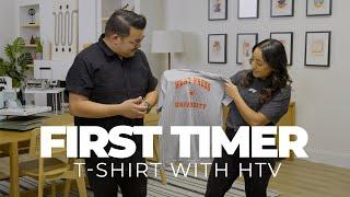 How to Make Your First Heat Transfer Vinyl T-Shirt