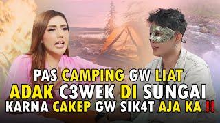 COWOK INI P4K3 CEWEK RANDOM SAAT CAMPING !!