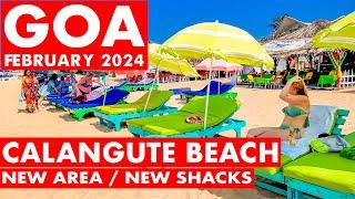 Goa | Calangute Beach - February 2024 | Famous Holiday Street, Shopping | Goa Vlog | North Goa |