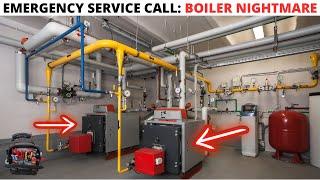 HVAC Service Call: Laars Pennant Boiler NIGHTMARE (Hydronic Boiler Troubleshooting/Boiler Repair)