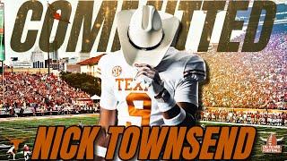 BREAKING: 4-Star+ TE Nick Townsend COMMITS to Texas! | Longhorns Football | Recruiting News