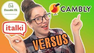 italki vs Cambly: a teacher’s perspective – ALL the details