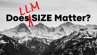 Does LLM Size Matter? How Many Billions of Parameters do you REALLY Need?