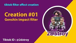 2dstroy - House effect  2d mask making on tiktok filter